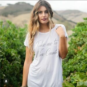 Royal Rabbit “Take Me To Wine Country” Graphic T-Shirt